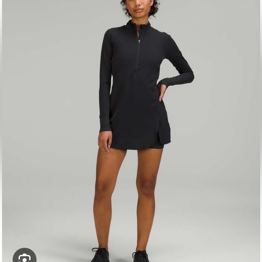 lululemon athletica Long Sleeve Dress - Black 6 NWT